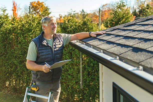Professional Roofing technician working in Winona, MS
